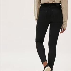 Everlane Authentic Stretch High-Rise Skinny Jean Black Denim - Women’s 28 NWT
